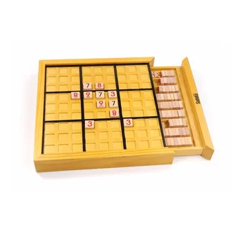 

Wooden Desktop Game Memory Chess Sudoku Puzzle Game Board Educational Math ToysChristmas gift