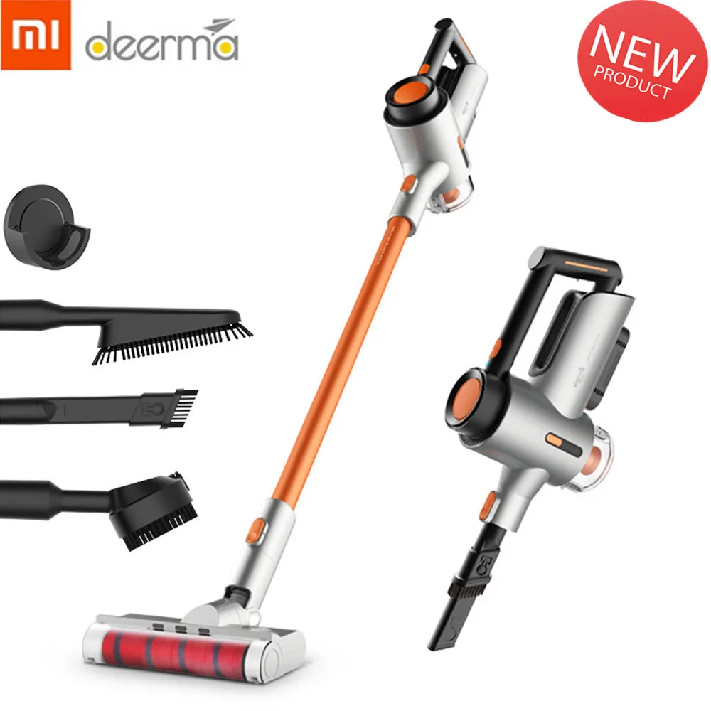 

Xiaomi Deerma VC50 Handheld Vacuum Cleaner Wireless Household 15000Pa Vertical Vacuum Cleaners For Home Car Remove Mite 111-240V