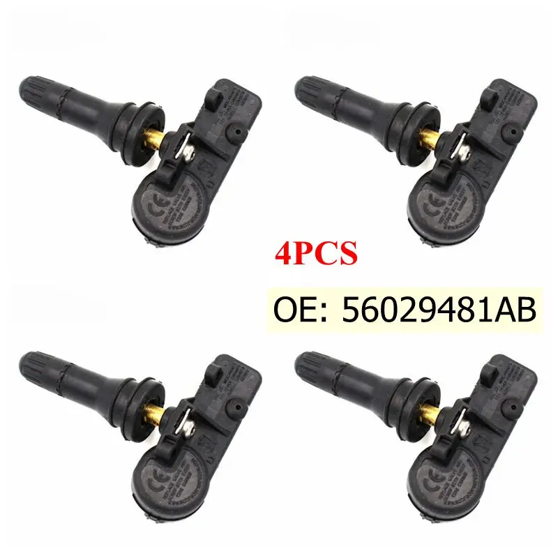 Датчик давления в шинах 56029481AB 433 МГц подходит для Dodge Ram 2009-2010 Jeep автомобильные