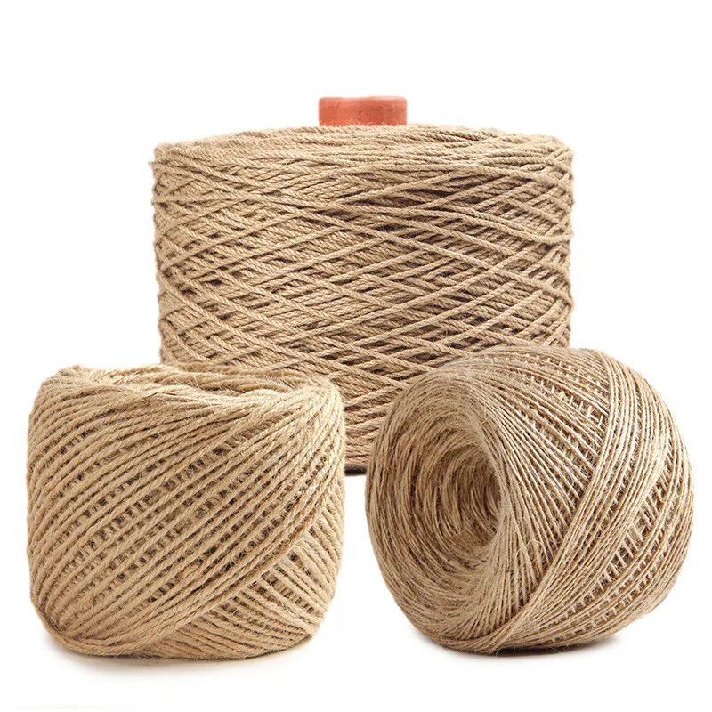 Sisal Rope for Cat Tree Pet Scratcher Post Hemp Rope DIY Scratching Post Toy Cat Climbing Frame Replacement Rope 20/50/100M
