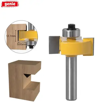 

1pc 8mm Shank T-Slot Router Bit Bit with Bearing Woodworking Milling Cutter For Wood Cutting