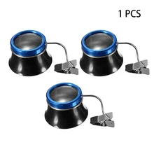 Лупа 5X 10X 20X Hands Free прозрачные практичные Прочные часы для ремонта оптического инструмента зажим для очков лупа из алюминиевого сплава портативный