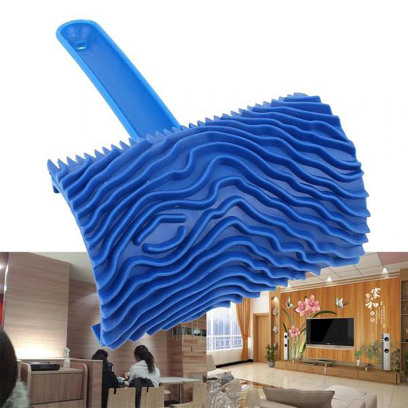 

2X Wood Grain Pattern Painting Tool Wall Paint Diy Tool Scumble Glaze Effect for Home Decor Wall Painting Decoration Diy Tool