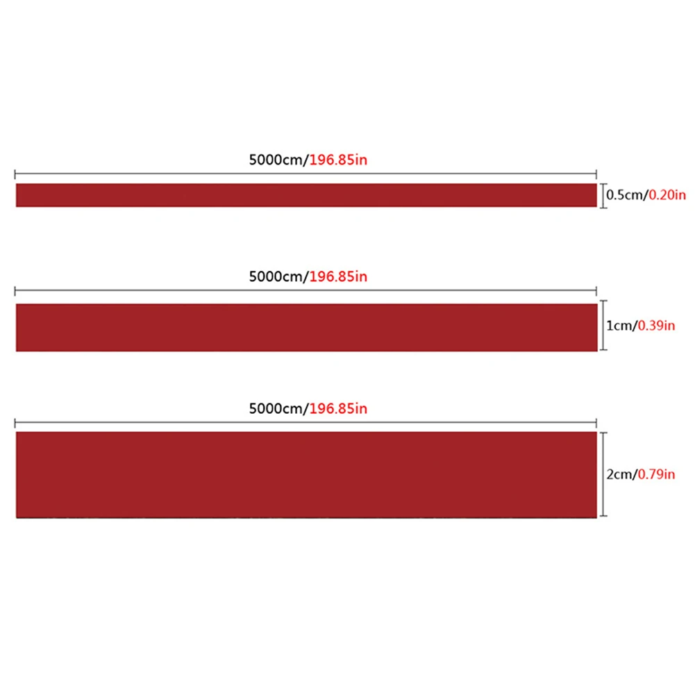 Red Уплотнительная лента для стен, водостойкая Крестовая уплотнительная лента, лента, клейкая плитка для пола, домашний декор J2Y - Цвет: Red