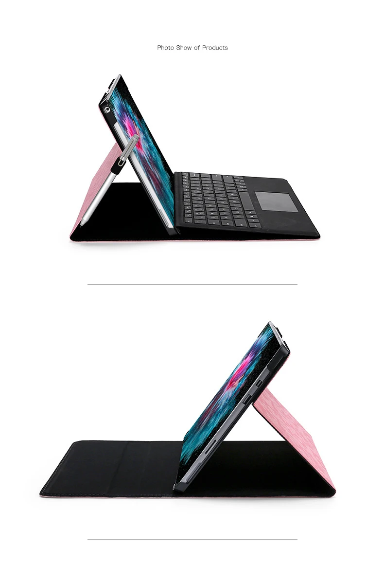 Чехол для microsoft Surface Pro 6 PU кожаный чехол для планшета защитный чехол для Surface Pro 6 5 4 12,3 дюймов Сумка