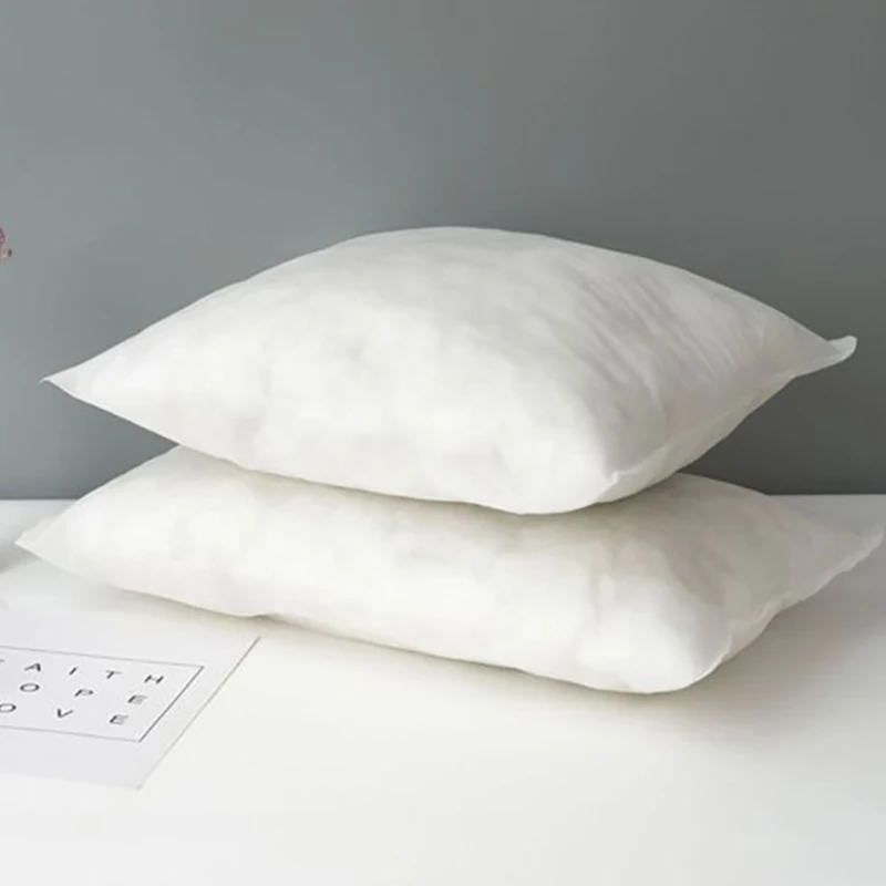 Pillow Core Thick Non-woven Pillows PP Cotton Pillow Cushion Core Filled Decoration Cushion Cover Pillowcase For Sofa Bed Soft