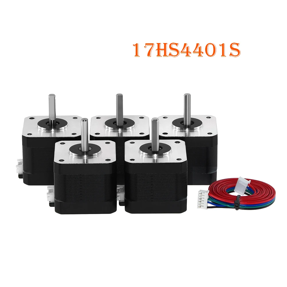 Motor Deslizante da Impressora 3d Nema17 42bygh 1.5a 17hs4401 17hs4401s 4-line para Cnc Xyz Pcs - Imagem 5