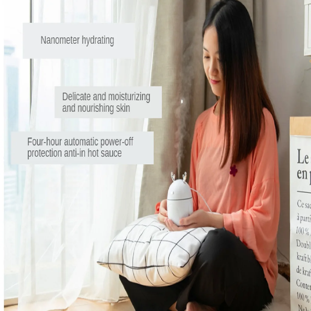Cute Portable Dormitory Net Red Spray Mini Office Desktop Humidifier Air Humidifier USB Fogger Mist Make