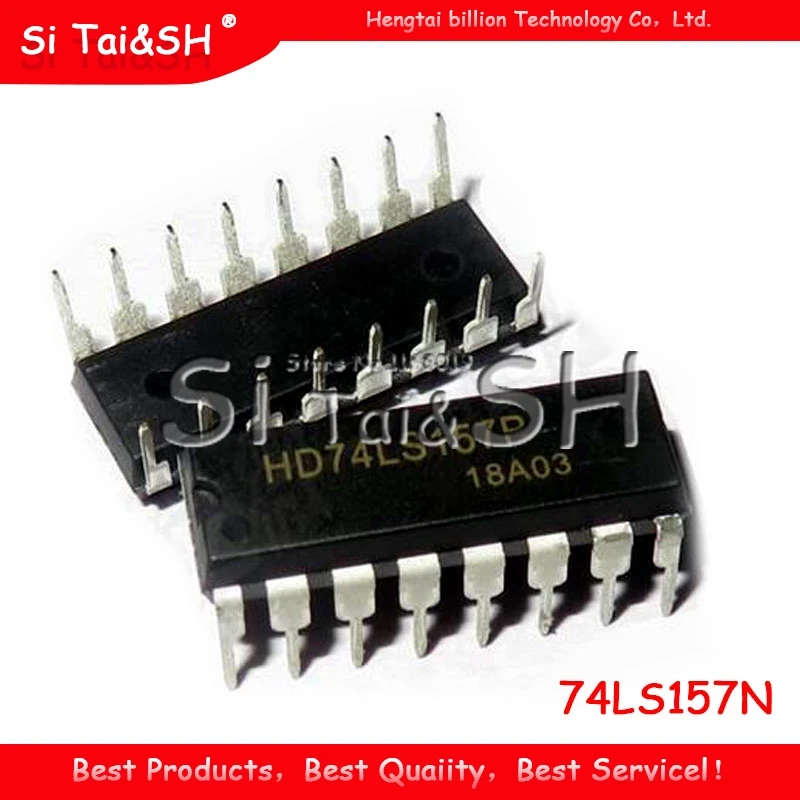 10 шт. SN74LS157N DIP-16 HD74LS157P DIP16 74LS157 DIP SN74LS157 | Электронные компоненты и принадлежности