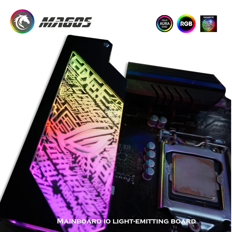Jogador de Jogo - o Painel Placa-mãe Personalizável Diy Suporte 12v 5v Argbsync m - b i Rgb - Imagem 4