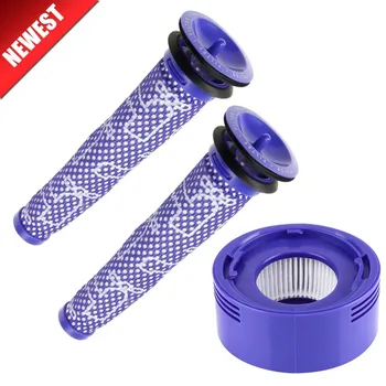 

3Pcs/set Pre Filter + HEPA Post Filter kit for Dyson V7 V8 Vacuum Replacement Filter (DY-96566101) and Post-Filter (DY-96747801)