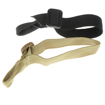 

1 Pcs Buttstock Sling Mount Strap Loop Adapter Webbing Rifle Attachment Adjustable Tactical Gun Sling Airsoft Sling