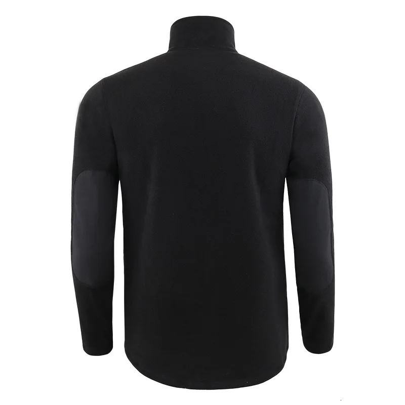 Men Winter Warm Fleece Jacket Pullover Tops Outdoor Hiking Sports Windproof Coat Thermal Liner Army Tactical Training Clothes