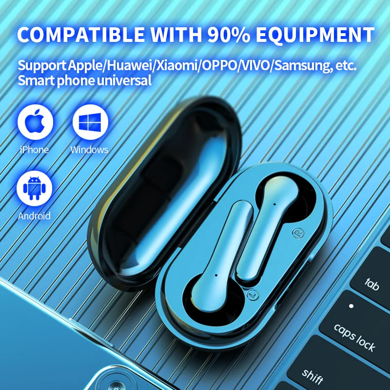 Wireless Bluetooth Headset LB 20TwsTrue Wireless Sports Headset Stereo Bluetooth Earphones with Microphone Audiophile Headphones
