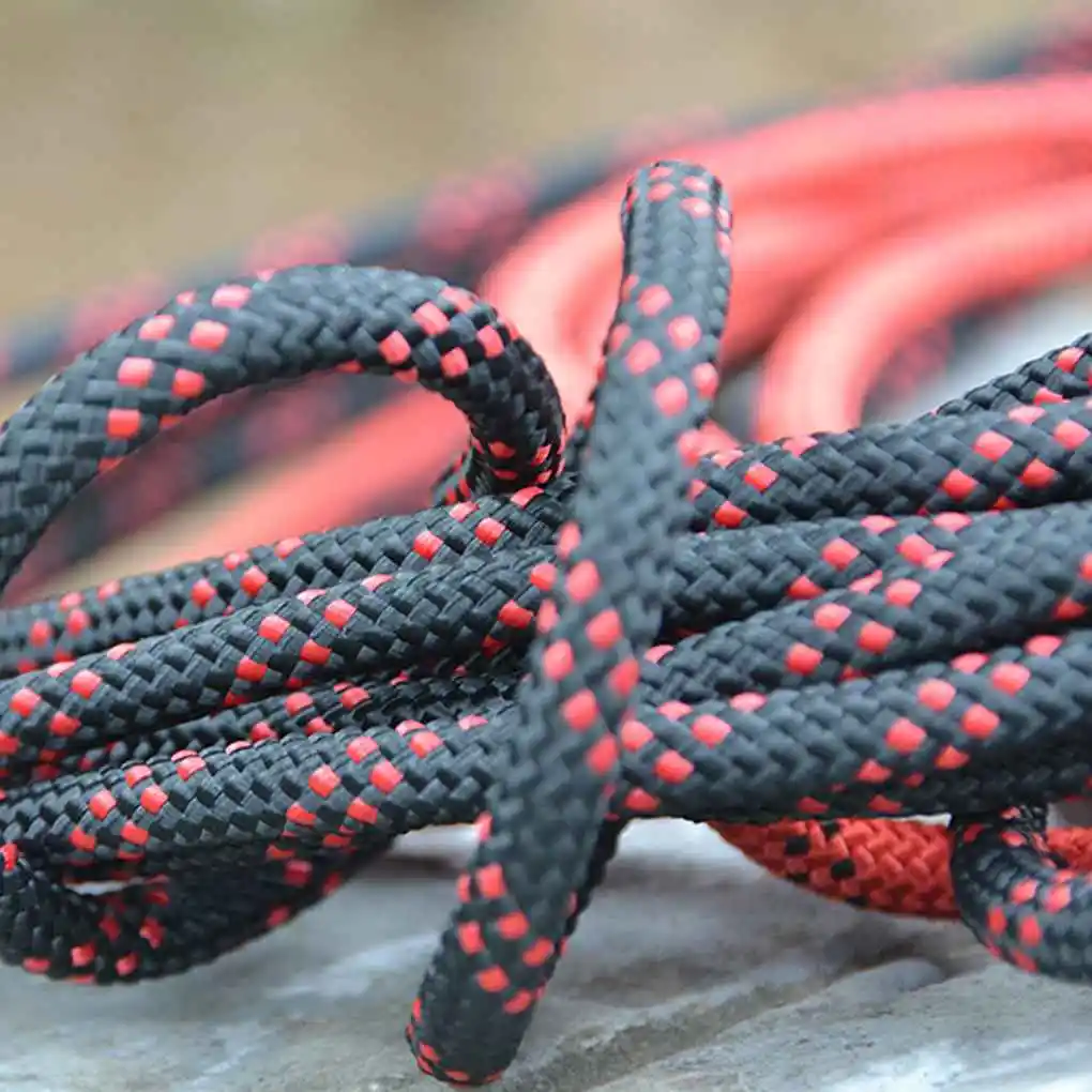 XINDA 8mm Outdoor Hiking Mountaineering Fire Rescue Safety Harness Rope  Rock Climbing Rope Cord Outdoor Survival Tool - AliExpress