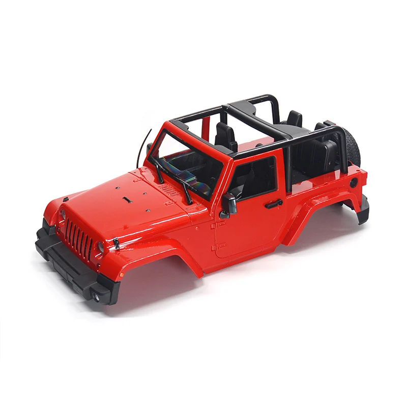 

1/10 RC Remote Control Truck Hard Body Shell Canopy Rubicon Topless For SCX10/D90