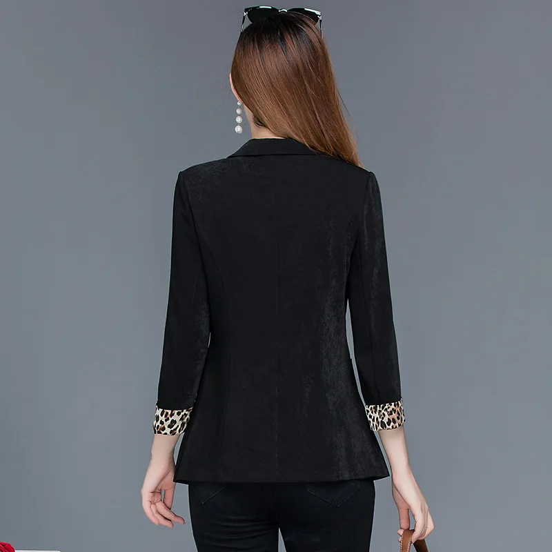 

Mid-length Slimming Fashion Small Suit 2019 Autumn New Style Korean-style Short Three-quarter-length Sleeve Trend Elegant Coat