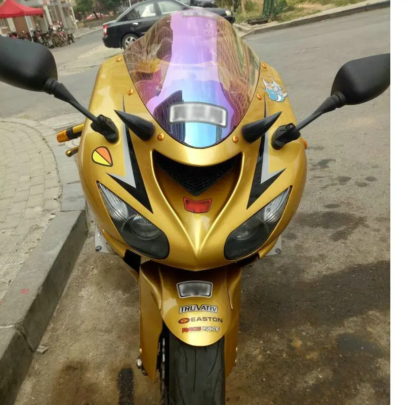 Windscreen For 2005 2006 2007 2008 Kawasaki Ninja 636 ZX6R ZX-6R ZX 6R ZX10R ZX-10R 10R 07 08 Wind Screen Deflectors Windshield
