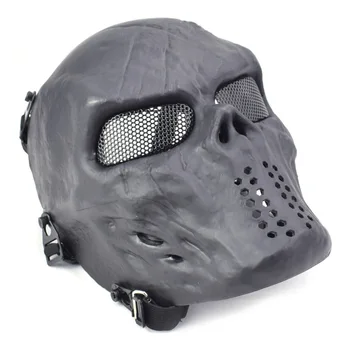 

Tactical Soldiers CS Field Operations Riding Breathable Care Face All-Terrain Open Country Combat Iron Skeleton Full Face Mask