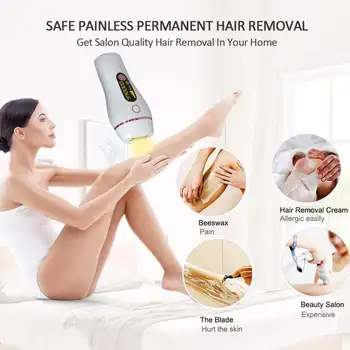 

990,000 Flashes New Laser Epilator Permanent IPL Photoepilator Hair Removal depiladora Painless electric Epilator Dropship