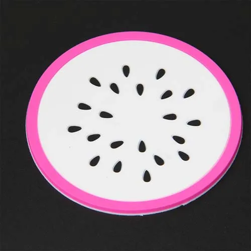 Dragon fruit 1 шт фруктовая форма подстаканник силиконовый коврик для чашки Креативный нескользящий изоляционный коврик подстаканник кухонная барная посуда - Цвет: Dragon fruit