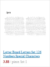 312 Characters For Felt Letter Board Piece Numbers For Changeable Letter Board AXYF