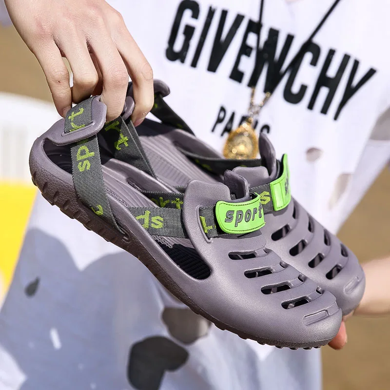 

Original Garden Flip Flops Band Quick Drying Water Shoes Men Jelly Sport Summer Beach Aqua Slipper Outdoor Sandals Fashion Shoes