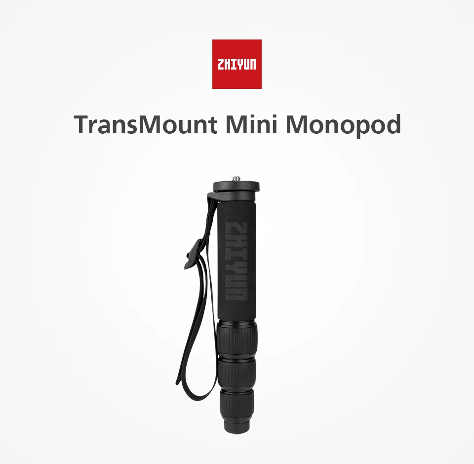 Телескопический Мини-Монопод Zhiyun TransMount, удлинитель 65 см для лабораторного крана Zhiyun Weebill, стабилизатор Gimbal Crane 3 Lab Crane 2 Plus