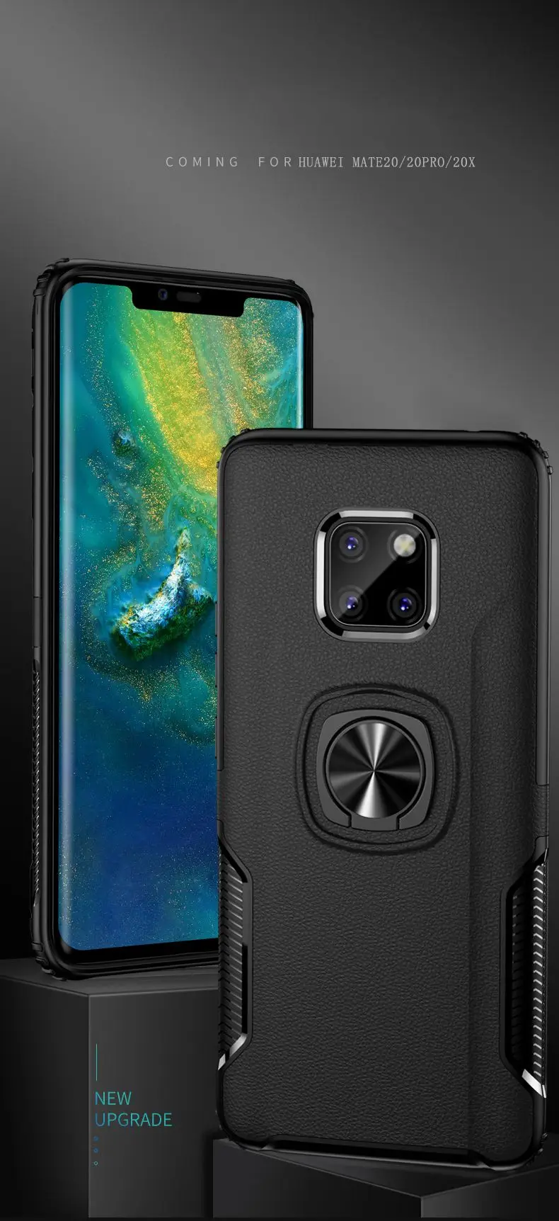 Для huawei mate20 mate20Pro чехол для hauwei mate 20x металлический корпус для телефона невидимая aррle iрhone TPU+ PC чехол