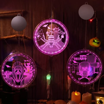 

2020 Led Halloween Decoration Light Holiday Decoration Lantern Bar Pumpkin Ghost Light Atmosphere Lamp String Dance Party Dress