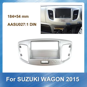 

1Din Car Auto Radio Multimedia fascia for SUZUKI WagonR 2015 Dash Kit Install Facia Bezel Adapter Trim Plate Console