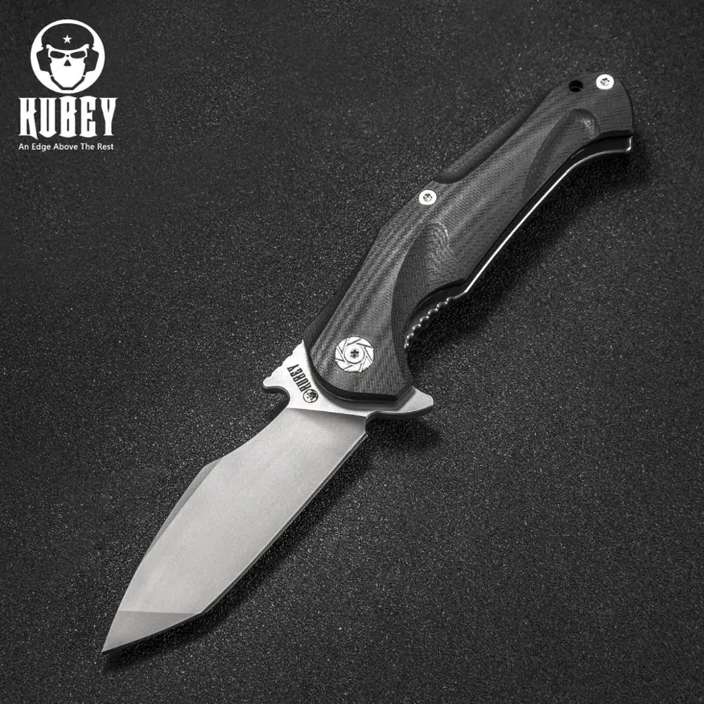 Тактический нож KUBEY KU210 Многофункциональный складной охотничий с рукояткой G10