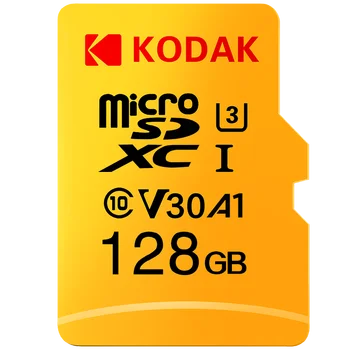 

Kodak Memory Card 128GB 64GB U3 Micro sd card 32GB U1 Class10 UHS-1 flash card Microsd TF Cards for Tablet cartao de memoria