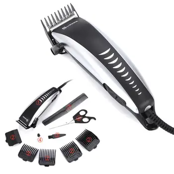 

Professional 6 In 1 Multi Functional Hair Clipper Hair Trimmer Electric Beard Trimmer Brush Rechargeable Hair Trimmer Cutter Kit