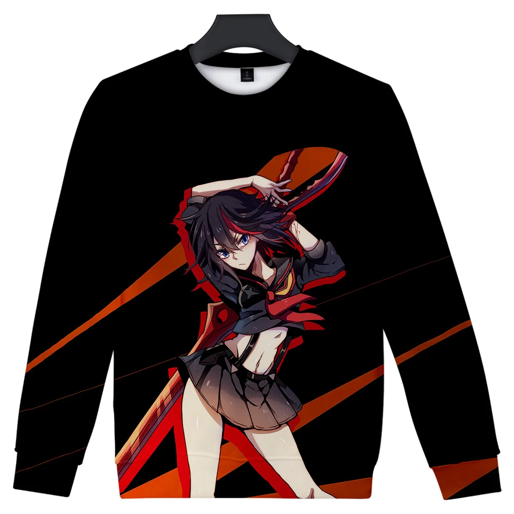 

New Anime Kill la Kill Cosplay Costume 3D men/womens Sweatshirt Clothes Satsuki Dakimakura Nendoroid Pullover Casual Oversized