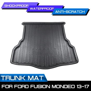 

Car Floor Mat Carpet Rear Trunk Anti-mud Cover For Ford Fusion Mondeo 2013 2014 2015 2016 2017