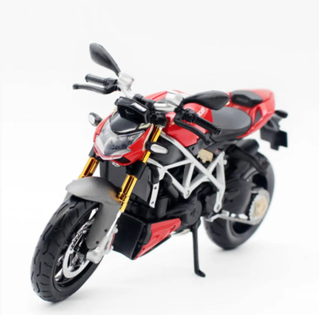 Maisto 1/12 Yamaha YZ 450F мотоцикл литье под давлением дисплей Модель игрушки для детей мальчиков и девочек - Цвет: Ducati StreetFighter