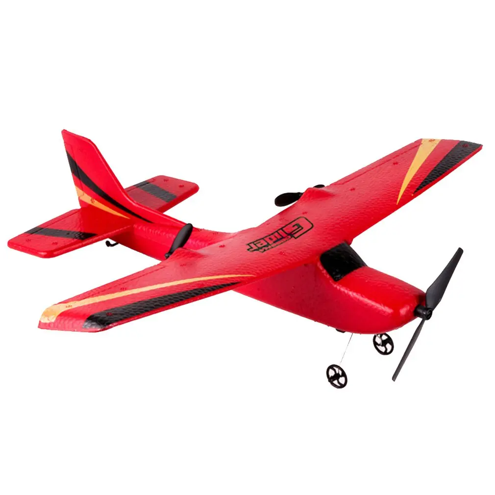 DIY Z50 EPP пена 2 4G RC самолет игрушки открытый Летающий планер инерция ручной запуск