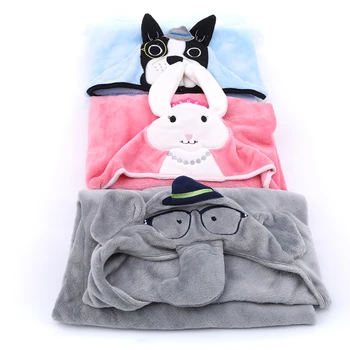 

Baby Blanket Cute Animal Baby Flannel Blankets Newborn Boys Girls Autumn And Winter Keep Warml Flannel Blanket