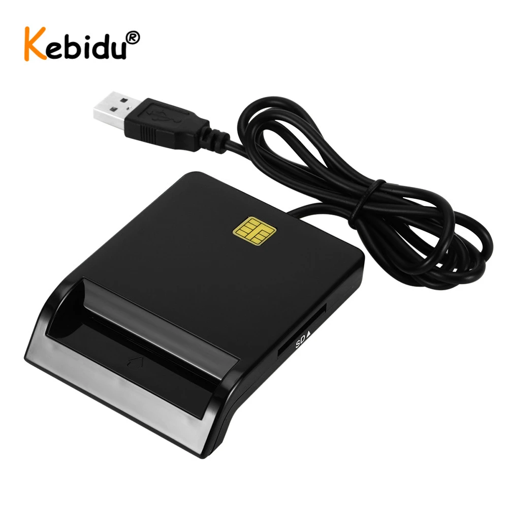 USB SIM Smart Card Reader For Bank Card IC/ID EMV SD TF MMC Cardreaders USB  CCID ISO 7816 for Windows 7 8 10 Linux OS| | - AliExpress