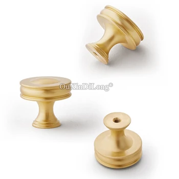 

Brand New 2PCS European Solid Brass Furniture Handles Cupboard Wardrobe Kitchen Wine Cabinet Pulls Handles and Knobs
