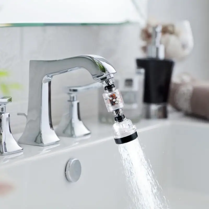 Kitchen Faucet Nozzle Torneira Water Filter Rotary Faucet Filter Anti-splash Shower Head Water Saving Tap Nozzle Device