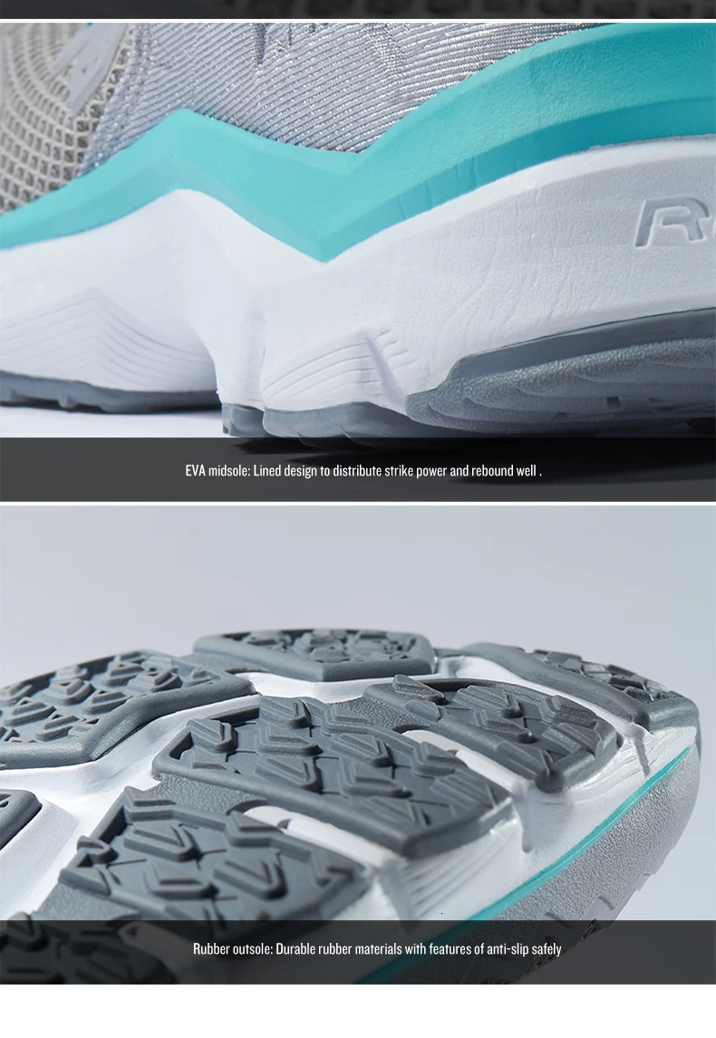 RAX для мужчин легкий Подножка обувь для сезон: весна-лето Открытый мужские спортивные кроссовки дышащая прогулочная бег спортивная 448