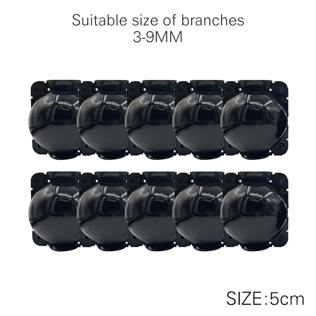 5cm Black 10pcs