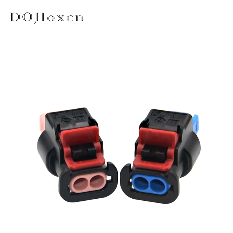 CNKF 10 Sets Bosch 1.5mm 2 pin mannelijke vrouwelijke waterdichte Sensor auto-connector voor VW Audi 1J0973702/1J0973802