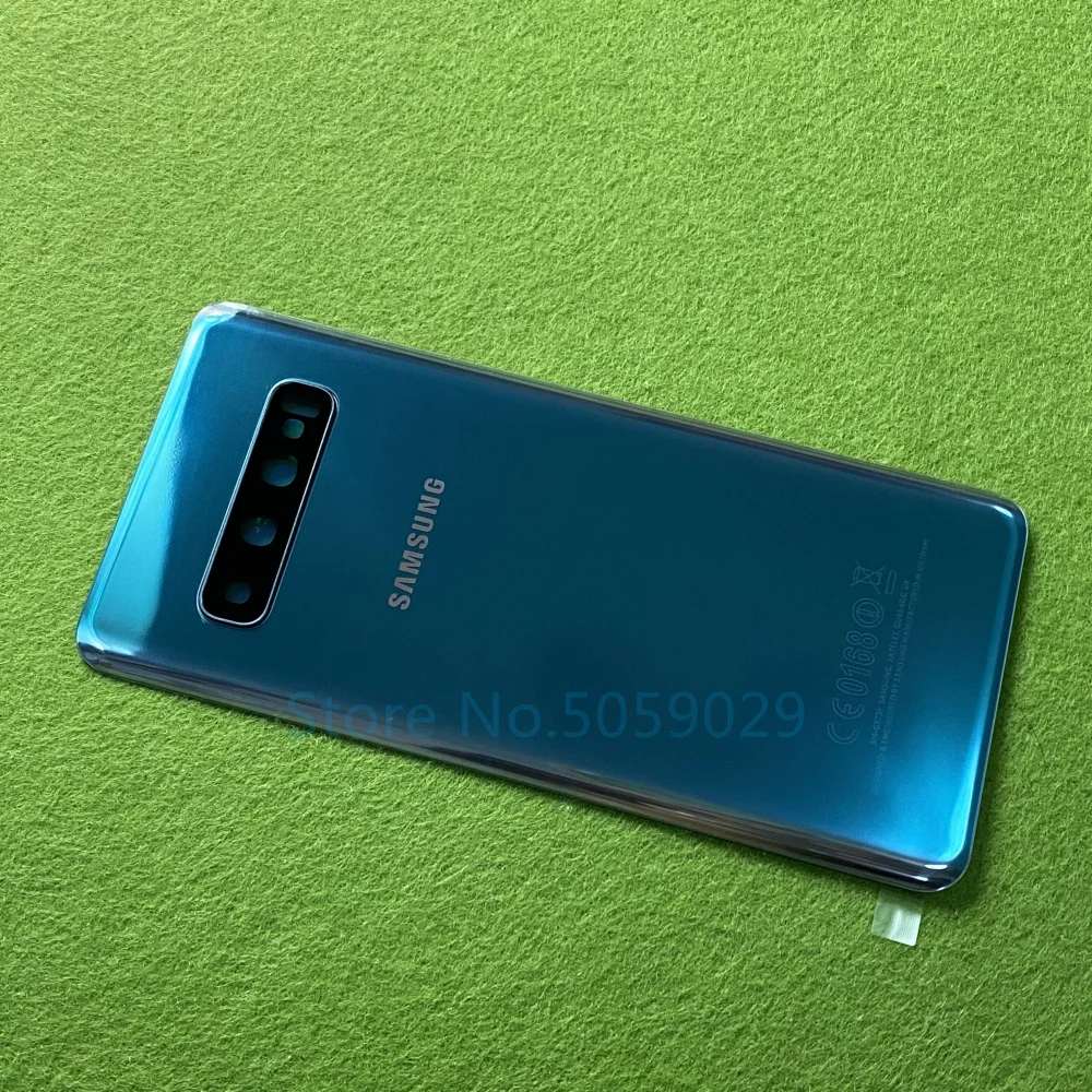 Для Samsung Galaxy S10 Plus + G9750 G9730 S10e G970 задняя крышка батарейного отсека камера