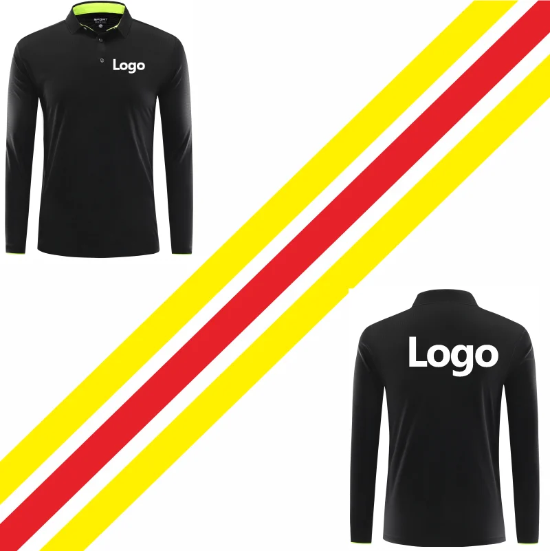 Long Sleeve Quick-drying Sports Polo Shirt Custom Logo Print Embroidery Breathable Summer Men And Women Tops S-5XL ONECOOL
