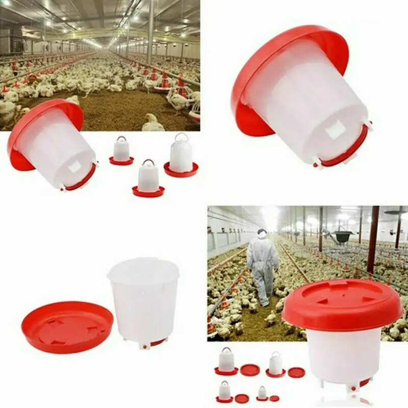 Newest Chicken Waterer Hens Quail Birds Drinking Bowls Water for Chicken Coop Chick Nipple Drinkers Poultry Farm Animal Supplies