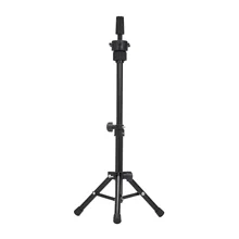 Регулируемая подставка для парика, подставка для парикмахерской, тренировочная головка, ложная головка, форма, подставка, манекен, головка штатива, Парикмахерская подставка для парика