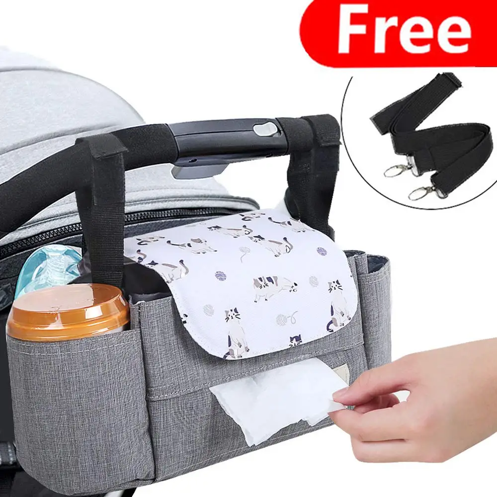 

Fashion Mummy Maternity Nappy Diaper Bags Adjustable Strap 3-in-1 Large Storage Space Stroller Organizer Baby Bags For Baby Care
